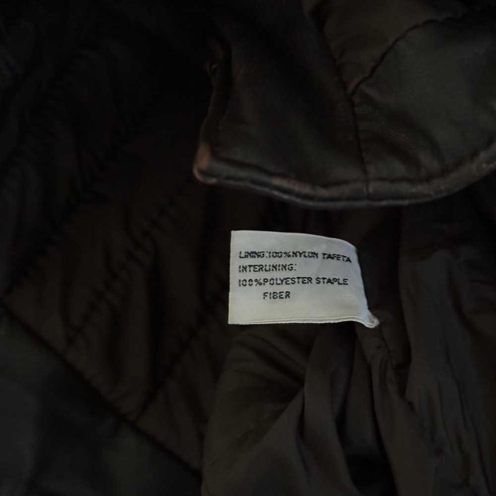 Vintage Hein Gericke Harley-Davidson Leather Biker Jacket 42 - Picture 12 of 12